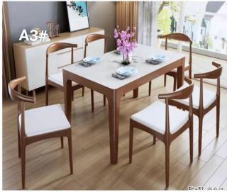 T08高级长方桌，胡桃色  1.35米带炉一桌四椅650元，现货11套。 - 馆陶28生活网 guantao.28life.com