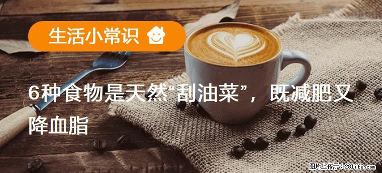 【生活小常识】6种食物是天然“刮油菜”，既减肥又降血脂 - 馆陶生活资讯 - 馆陶28生活网 guantao.28life.com